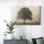 Toile tendue I-Gallery « Arbres dans la brume »-1244557125