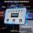 Commercial Ice Maker Machine 100lbs/24h, Auto Self-cleaning With Led Display & Blue Light, Under Counter/freestanding Ice Maker For Home, Office, Bar & Restaurant