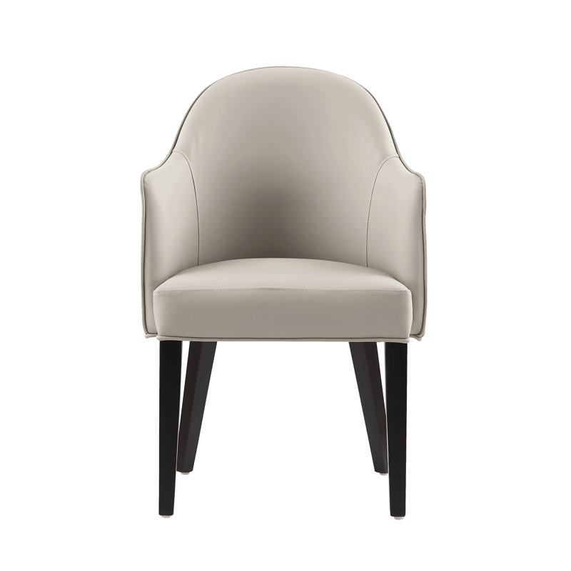 Fauteuil gris clair, Gris clair / gris