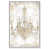 White Floater Framed