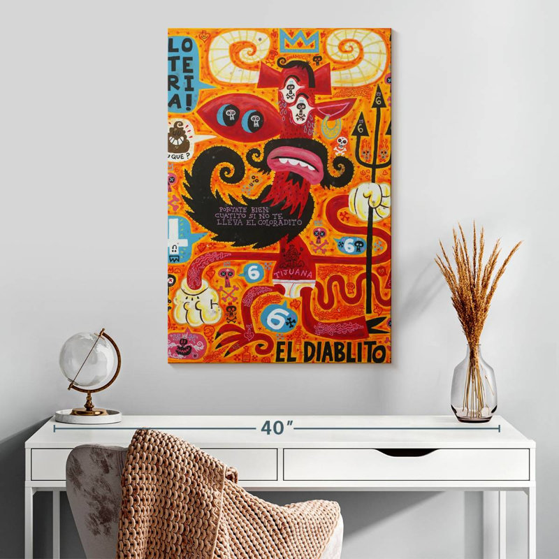 Kelan Loteria, 30" H x 20" W