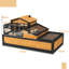Wooden Tortoise House Indoor Outdoor with Balcony Tray Openable Roof