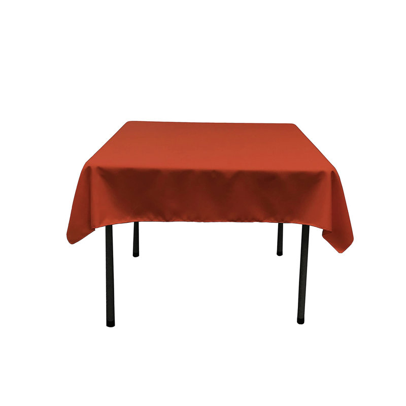 Solid Color Square Tablecloth - Basics by Wayfair™, Lilac, 58" Square