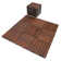 12'' L x 12'' W Wood Interlocking Deck Tile in Brown