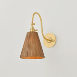Ruthin Wall Sconce in Aged Brass