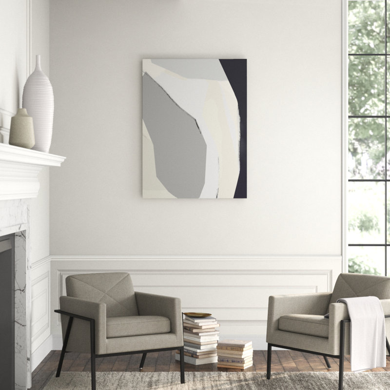 The Warmth Comes II Print by Bobby Berk, 48" H x 36" W x 1.5" D, Glass Coat