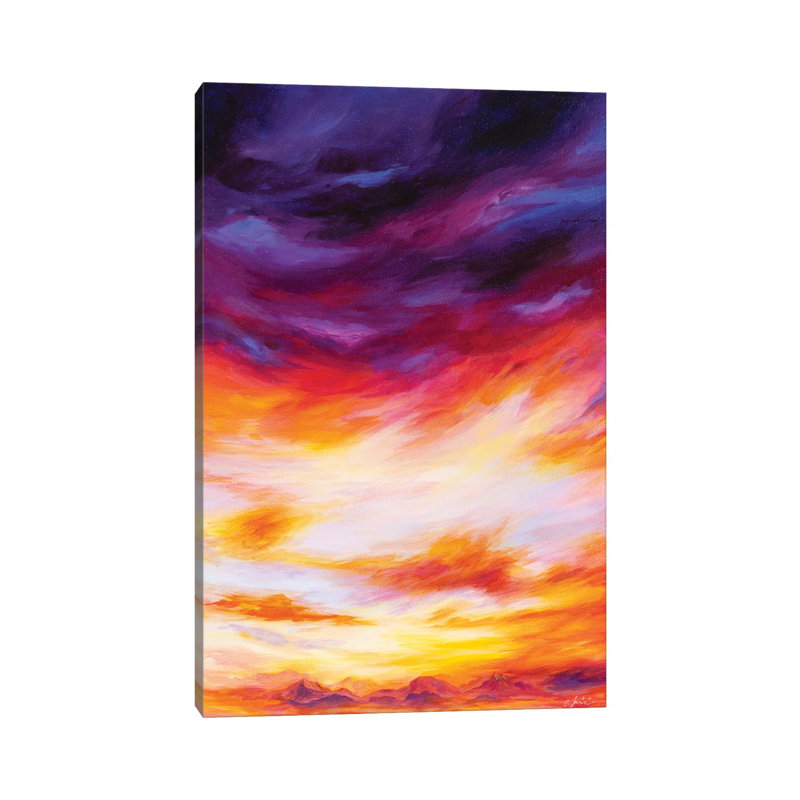 The Range - Wrapped Canvas Painting, 45.72cm H x 30.48cm W