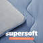 Silentnight Seersucker Coverless Duvet 10.5 Tog With Matching Pillowcases,  All Seasons-100006389-115922208