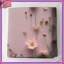Couvre-lit rose à motif de fleurs sauvages-123423683