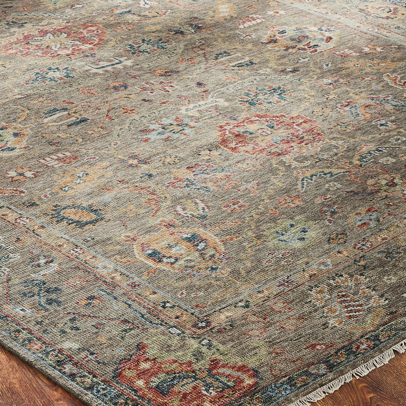 Wool Area Rug, Rectangle 10' x 14'