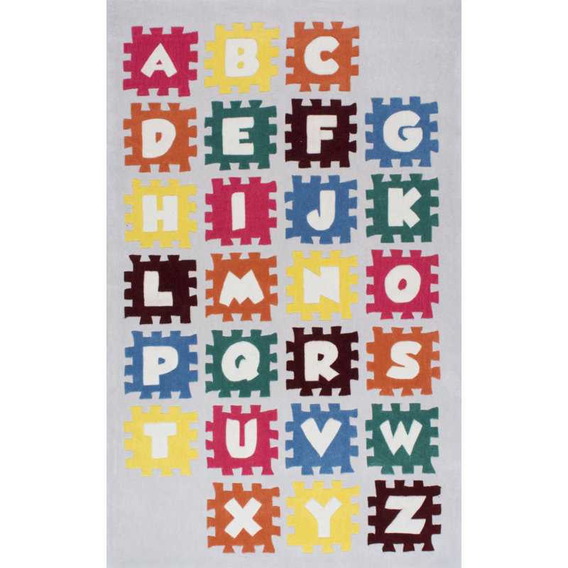 Tapis ivoire touffeté à la main Gossoncourt Cine, Rectangle de 5 pi x 8 pi
