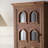 Nut-brown Solid Wood+Glass Display Cases