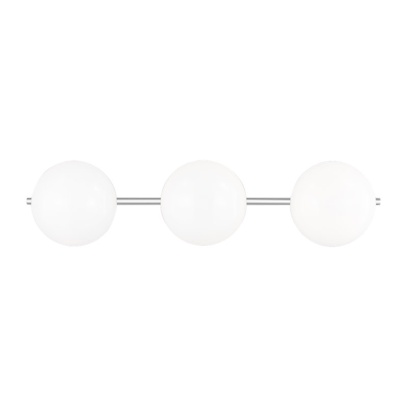 3 - Light Vanity Light, Chrome