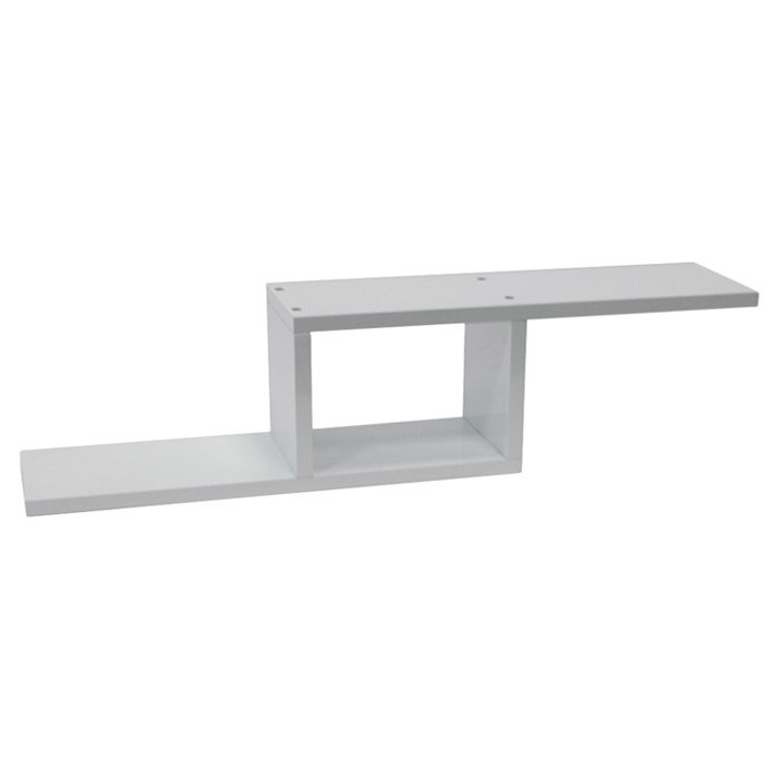 3 Piece Floating Shelf, White