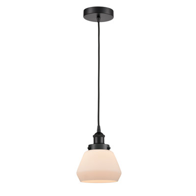 Luminaire suspendu conique à 1 lumière Cahn