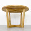 Shanay Oak Round Solid Wood Dining Table-2084188667-2084188668