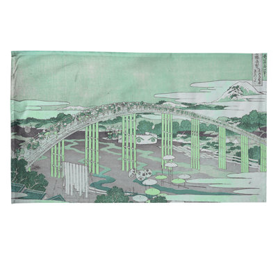 Serviette de thé japonaise bridge