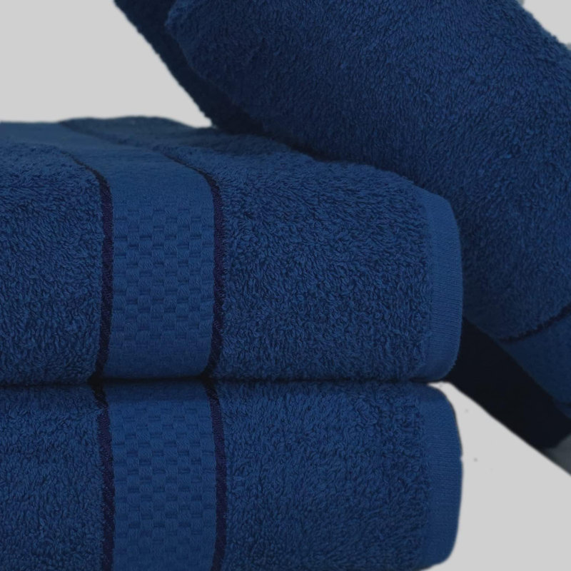 Casabella Premium Large Bath Sheet 80x140cm, Royal Blue