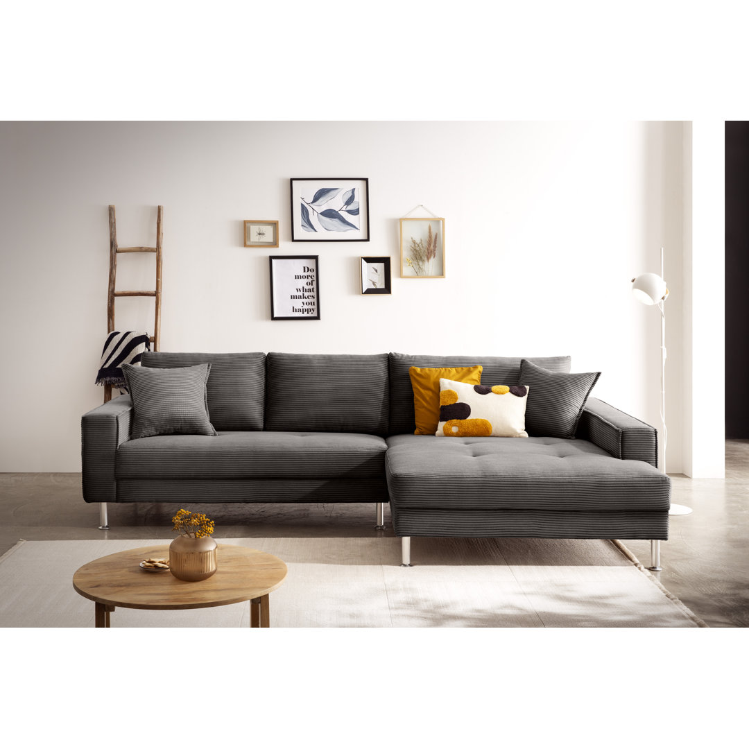 Ecksofa Norvie aus Cord