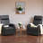 Set Of 2 Adjustable Leather Recliner Chairs-1235738245