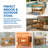 EcoDecors' Eleganto Teak Shower/Garden Bench Teak, 30-inch Wide, Teak Shower Bench, Shelf, Teak Shower Stool, Teak Shower Seat, Shower Teak Bench, 30 Inch Wide, Teak Shower Bench for Inside Shower, 18 Inch Height, in EarthyTeak-57278421-57278420