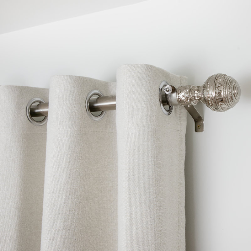 Synder Room Darkening Curtains / Drapes Pair, Off-White