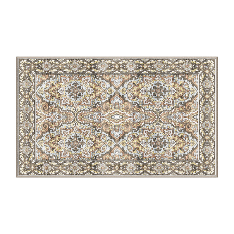Tapis avec envers antidérapant Flemmie, Tapis de couloir 2 pi x 5 pi