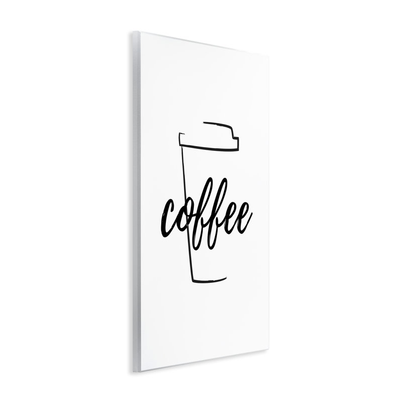 «Minimal Coffee Cup» par Martina Pavlova, H 15 po x l 10 po