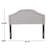 Tufted Upholstered Headboard, Solid Wood Head Board With Durable Metal Legs, Adjustable Height Headboard With Nailhead Trim In Bedroom-1125946551