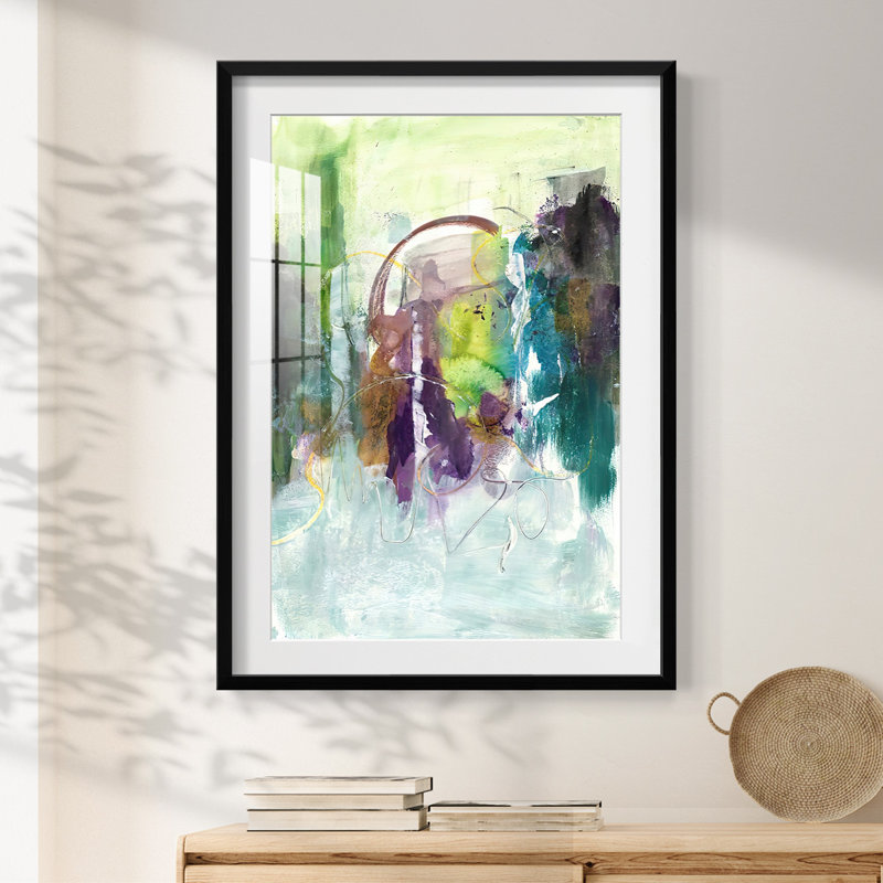 «Moving On I», impression encadrée, H 25,5 po x l 17,5 po, Noir