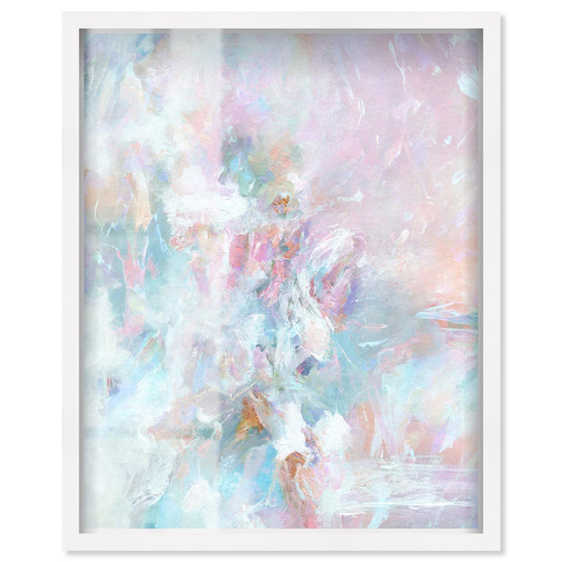 Yuliya - art mural glamour «Tide sein Shadowbox» par Art Remedy, cadre blanc, 30 x 36, Cadre blanc, H 37 po x l 31 po