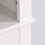 Armoire de rangement pour salle de bain en bois au-dessus de la toilette avec tablette réglable 23,62 x 7,72 x 67,32 po