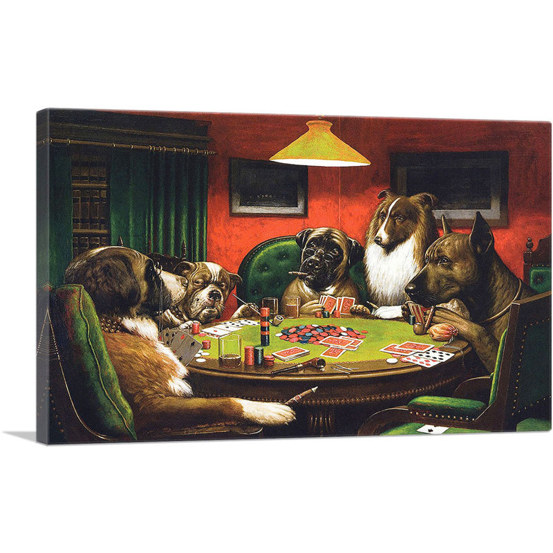 «A Bold Bluff 1904» par Cassius Marcellus Coolidge, reproduction d'art sur toile tendue, H 18 po x l 26 po x P 1,5 po