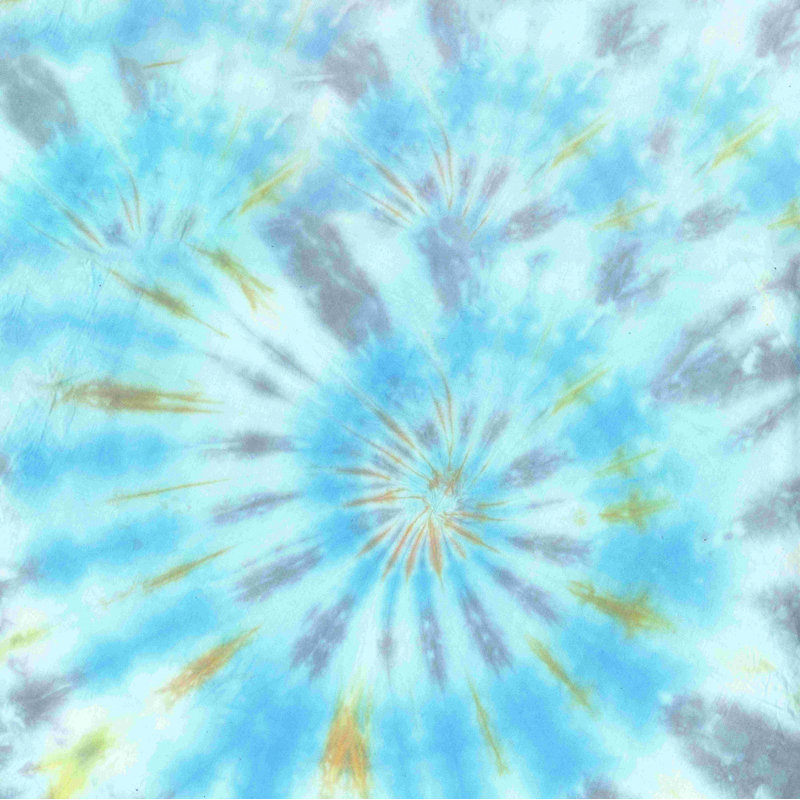 Tie Dye 9 - peinture sur toile tendue, H 12 po x l 12 po