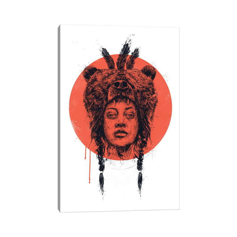 Shaman 1 Piece Wrapped Canvas Wall Art, 20.32 cm H x 30.48 cm W