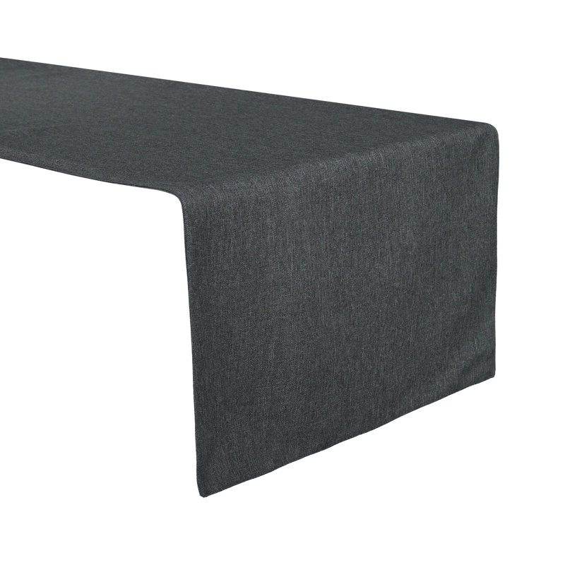 Nappe Valentin, chemin de table 70 po x 14 po, Gris