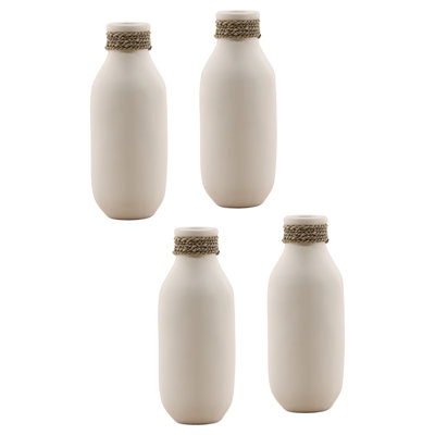 Flinton Vase Set of 4 White