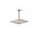 Contemporary Square 8" Rainhead with Katalyst Air-Induction Spray, 2.5 Gpm