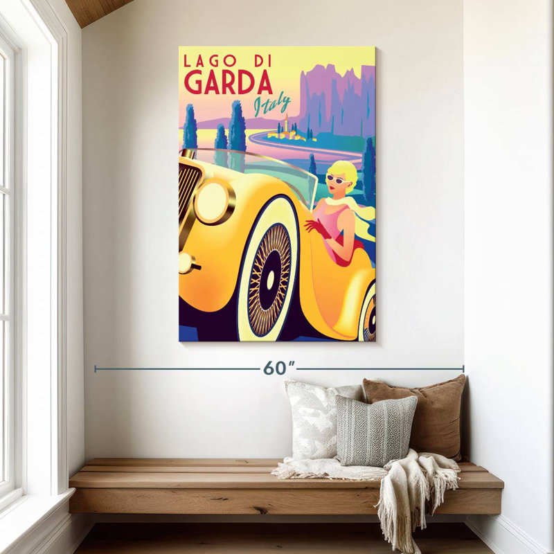 Mehar Touring Lago Di Garda, 48" H x 32" W