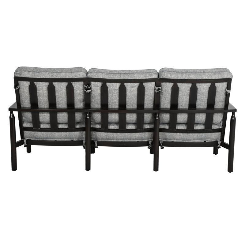 Holland Cushioned Sofa w/Three Accent Pillows