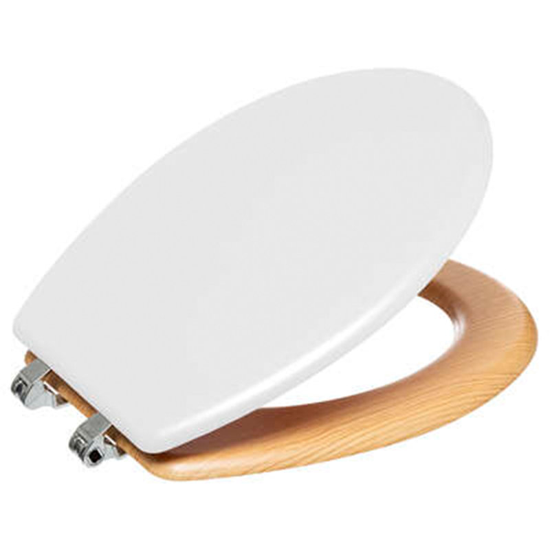Stringham Elongated Standard Toilet Seat, White