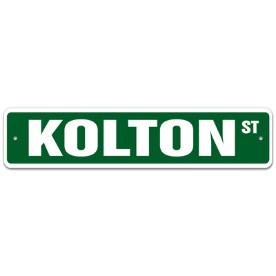 Plaque de rue Kitt