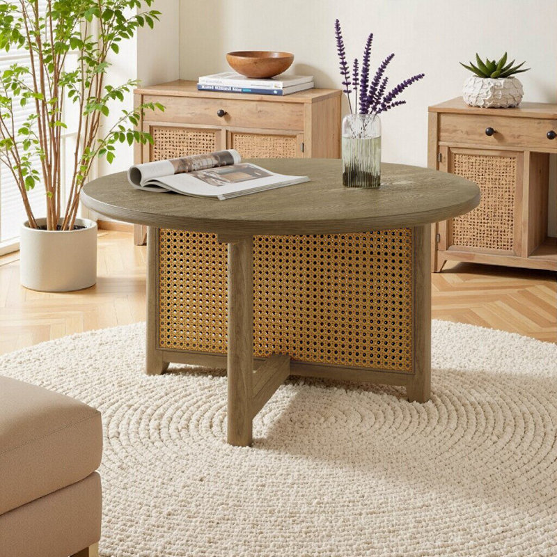 Table basse 32 po Rattan