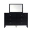 Commode Daniel G1313-D-50 (sans miroir), noir