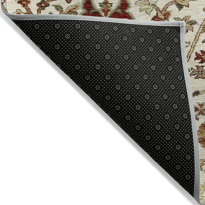 Chayil Area Rug with Non-Slip Backing, Rectangle 9' x 12'
