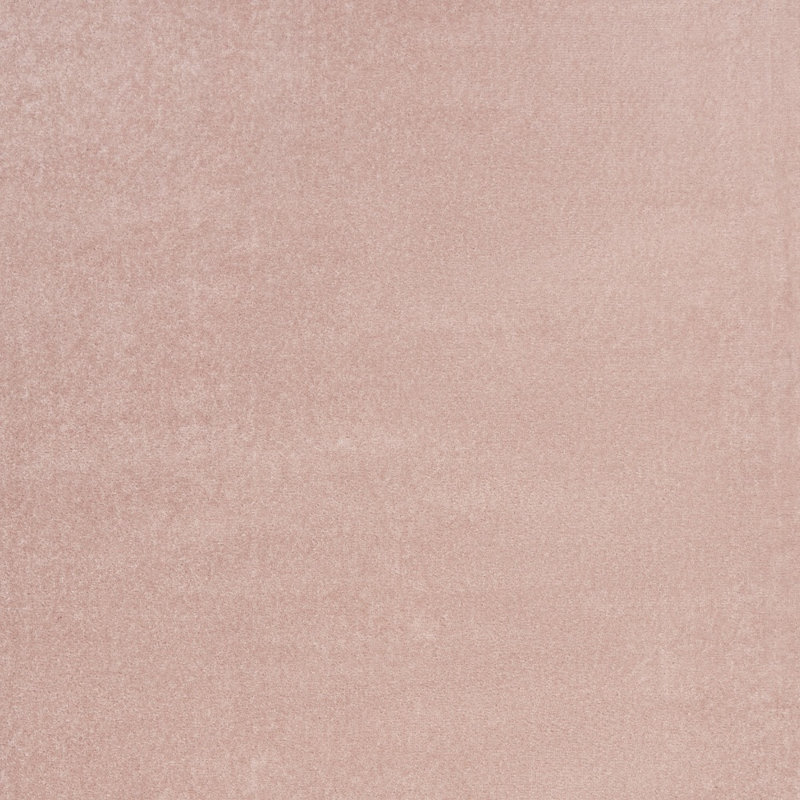 Mullican Sandy Solid Pink Easy Care Indoor/Outdoor Area Rug, Rectangle 6' x 9'
