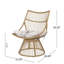 Chaise et table d'appoint