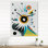 Sceance Occult Visions II - Modern Geometric Very Large Wall Clocks