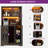 Burkell 64.9" Wine Bar with LED Light and Burkell Adjustable Shelves-1344423403