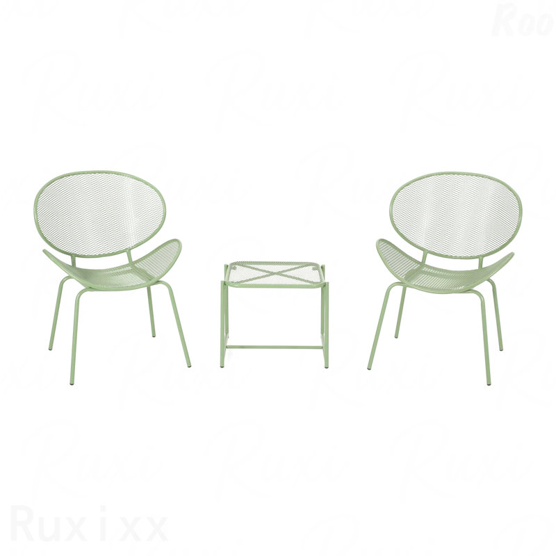 Ensemble de conversation pour chat, Vert